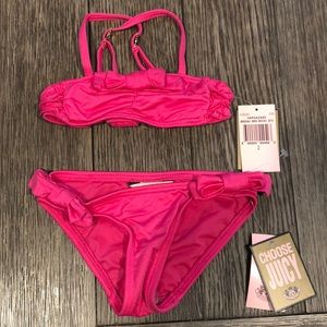 Juicy Couture Beach Baby Pink Bikini Size 2